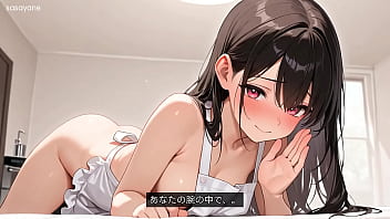 新妻の甘いエプロン姿：夕暮れの囁き asmr