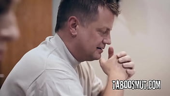 Pregnant teen fucked by boyfriend's stepdad