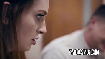 Pregnant teen fucked by boyfriend's stepdad