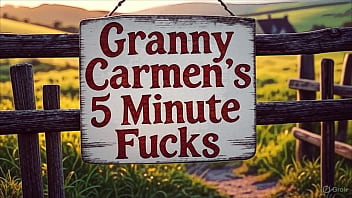 Sexy horny old slut gets warmed up for fucking