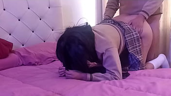 Alumna De Escuela Grabada Cogiendo Estudiante Mexicana Puta Cogiendo Sin Condon Con Otro Estudiante Grabación De Motel Vídeo Casero Real thumbnail