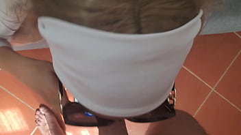 Preview blonde milf pov blowjob and swallow with sunglasses