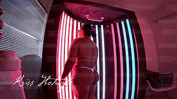 Fazendo marca de bronzeado making a tan mark