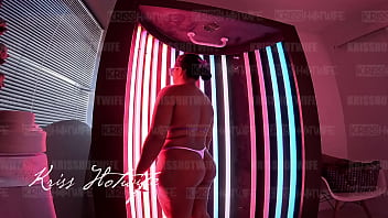 Fazendo marca de bronzeado making a tan mark