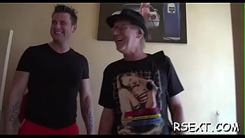 Hot bitch sucks hard schlong wild