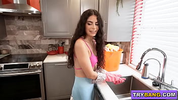 Bangbros brazilian housekeeper angel gostosa knows how to please customers and get paid featuring jonathan jordan