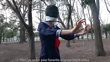 Blindfold walks are nerve wracking and fun Blindfold walks are nerve wracking and fun