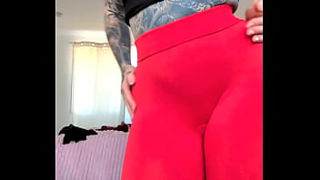 Milf sheer gym tights try on melody radford fucked