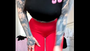 Milf sheer gym tights try on melody radford fucked