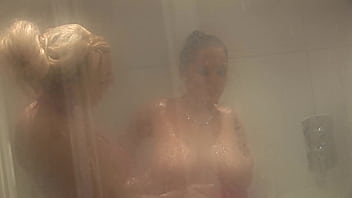 Jasmine black and stacey saran get dolled up to fuck one man