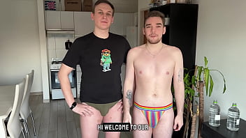 Gay water challenge with my boyfriend gone wild