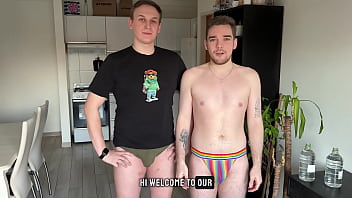Gay water challenge with my boyfriend gone wild
