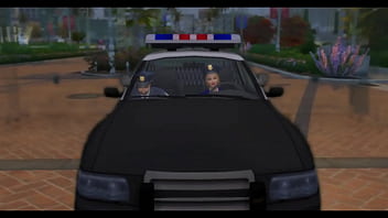 Dirty cop fucks his new partner