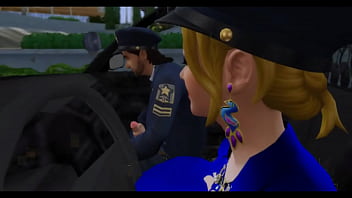 Dirty cop fucks his new partner