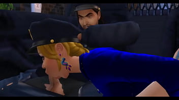 Dirty cop fucks his new partner