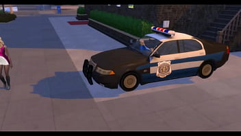 Dirty cop fucks his new partner