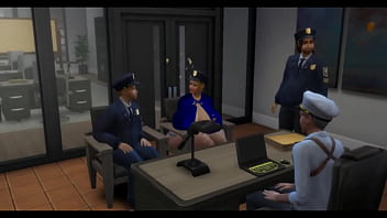 Dirty cop fucks his new partner