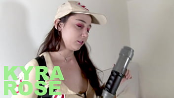 Kyra rose huge facial after a pov blowjob