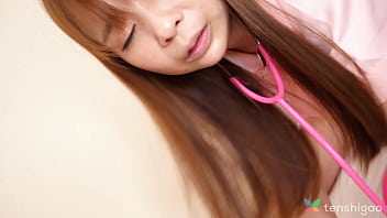 Brunette hot japanese housewife naoko narita is sucking a hard cock before having sex