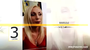 Blonde marysole has a casting audition and has deep anal sex