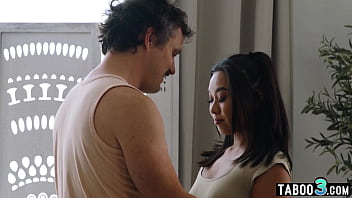 Petite asian babe satisfying a sick dudes perv wishes