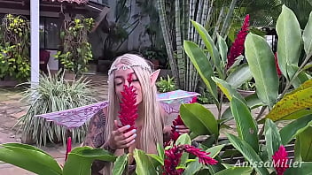 Sexy big ass fairy fulfills a young man's wish for hardcore sex and gets all his cum out of him