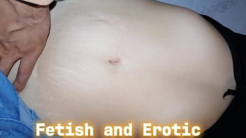 It's fascinating to explore a milf girl's navel