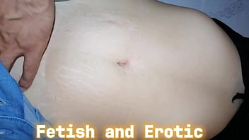 It's fascinating to explore a milf girl's navel