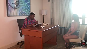 Hot babe rose isstar gets a new job by fucking rome major