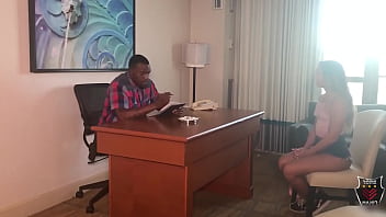 Hot babe rose isstar gets a new job by fucking rome major