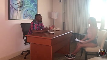 Hot babe rose isstar gets a new job by fucking rome major