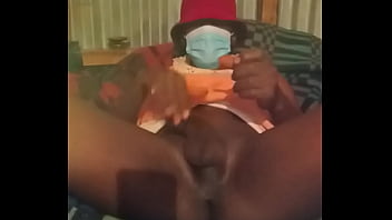 Big dick shemale sexyjayla254 masturbate until she cums