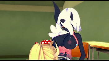 Una absol se deja coger por la reyna