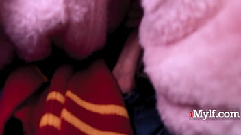 Milf hermoine fucks pervy harry potter at a costume party Milf hermoine fucks pervy harry potter at a costume party
