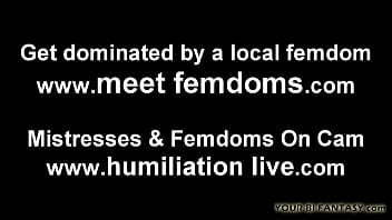 Made to suck cock femdom humiliation vids
