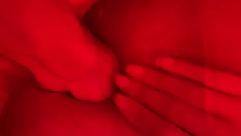 Monika fox sloppy blowjob & fisting in red room