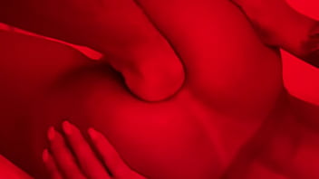 Monika fox sloppy blowjob & fisting in red room