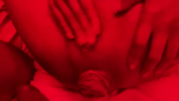 Monika fox sloppy blowjob & fisting in red room