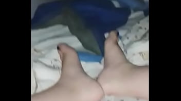 Masturbation girlfriend feet