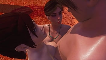 Threesome fuck with a futanari surprise 3d porn thedarkvoidstaff
