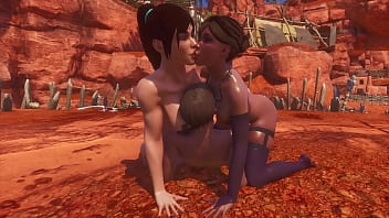 Threesome fuck with a futanari surprise 3d porn thedarkvoidstaff