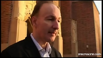 Izy lets an old guy pound her 20 year old love box