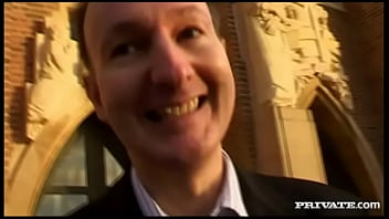 Izy lets an old guy pound her 20 year old love box