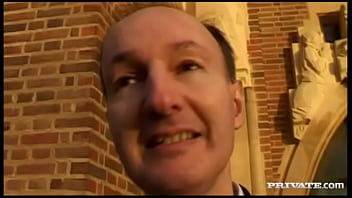 Izy lets an old guy pound her 20 year old love box