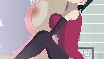 Hinata la zorra oculta de la hoja