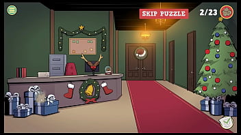 Claus' secret surprise xmas hentai game ep 2 christmas factory making sextoy now