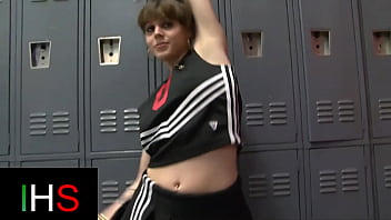 Black male with big dick fucks girl in gym