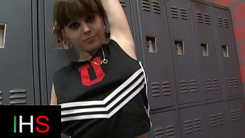 Black male with big dick fucks girl in gym