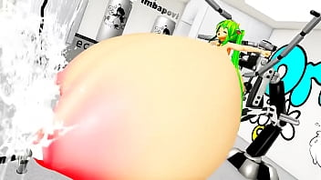 Cow girl hottie big milk expansion