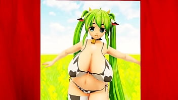 Cow girl hottie big milk expansion